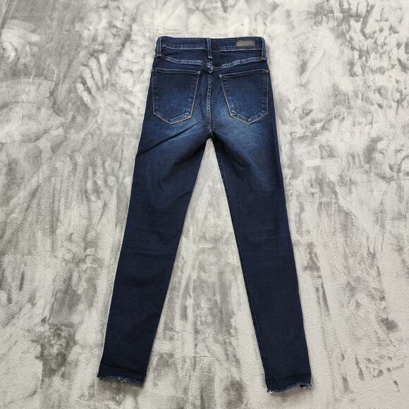 Abercrombie & Fitch Jeans Womens 24/00S Dark Wash Simone High Rise Super Skinny - Picture 2 of 14